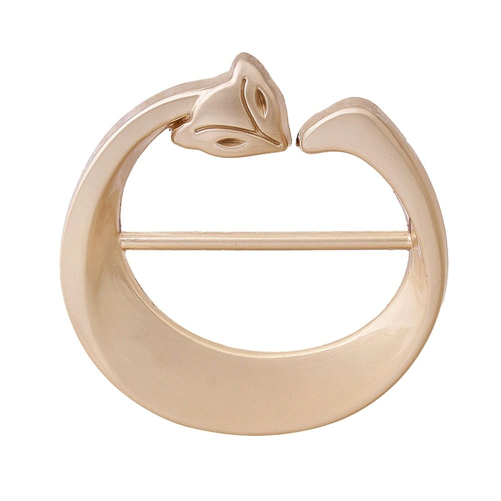 4Pcs Versatile T-Shirt Clip Silk Clasp Clips Shawl Buckle Waist Buckle Scarf Buckle Scarf Ring