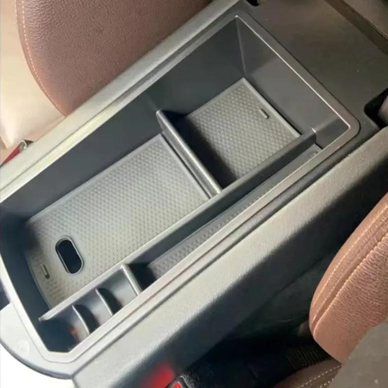 For BMW X3 F25 2011-2016 for X4 F26 2014- 2016 Car Armrest Storage Box Center Console Flocking Organizer Containers