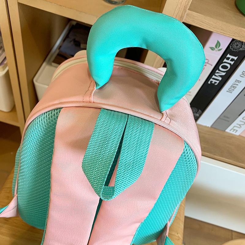 Детский школьный рюкзак для детского сада с героями мультфильмов, маленький рюкзак для мальчиков и девочек с изображением животных и кошельком для монет