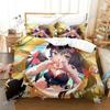 Luxury  New 3D Print Anime Game Princess Connect! ReDive Bedding Set Duvet Cover Bed Set Quilt Cover Pillowcase king Queen