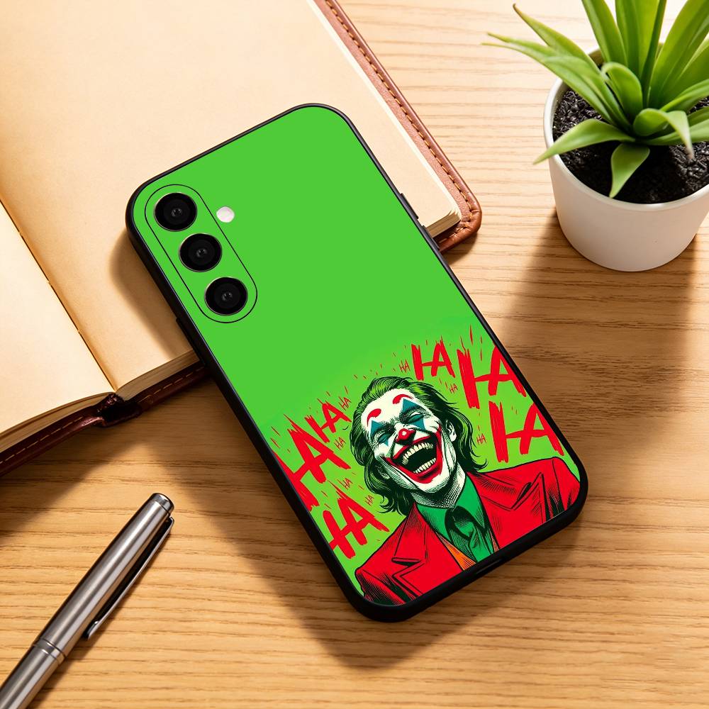 Фильм Джокер Клоун Чехол для телефона для Samsung Galaxy A73, A72, A71, A70, A53, A52, A51, Другие Мягкий черный чехол