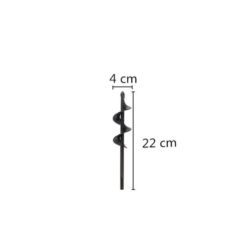 6 Размеров Садовые Электроинструменты-Земляной Бур Спиральное Буровое Долото Шнек Инструмент для Копания Отверстий для Посадки Семян Растений и Цветов