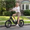 Vitilan U9 Adult Electric Bicycle Shimano 7 Speed Gear 500W Peak Power 960W Motor City Ebike 48V15Ah Battery E-bike 20*3.0" Fat Tires Electric Bike