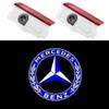 2pcs Car door welcome light logo Emblem For Mercedes Benz A C E GLC GLA GLE GLB Class W177 W205 W212 W213 X253 X156 W166 X247 PL4