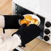 1Pc Heat-Resistant Microwave Gloves Ultra-Thick Slip-Resistant Soft Lining Oven Gloves Cooking Baking Kitchen Gloves