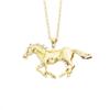 Women Animals Silver/Gold Jewelry Pendant Pony Necklace Horse Necklace Necklace