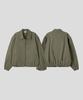 Черный Blouson Оверсайз Black Moment Signature из стираного хлопка 2-в-1 [Хаки]
