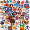 50 Graffiti Basketball Stickers American Sports Nba Basketball Star Stickers