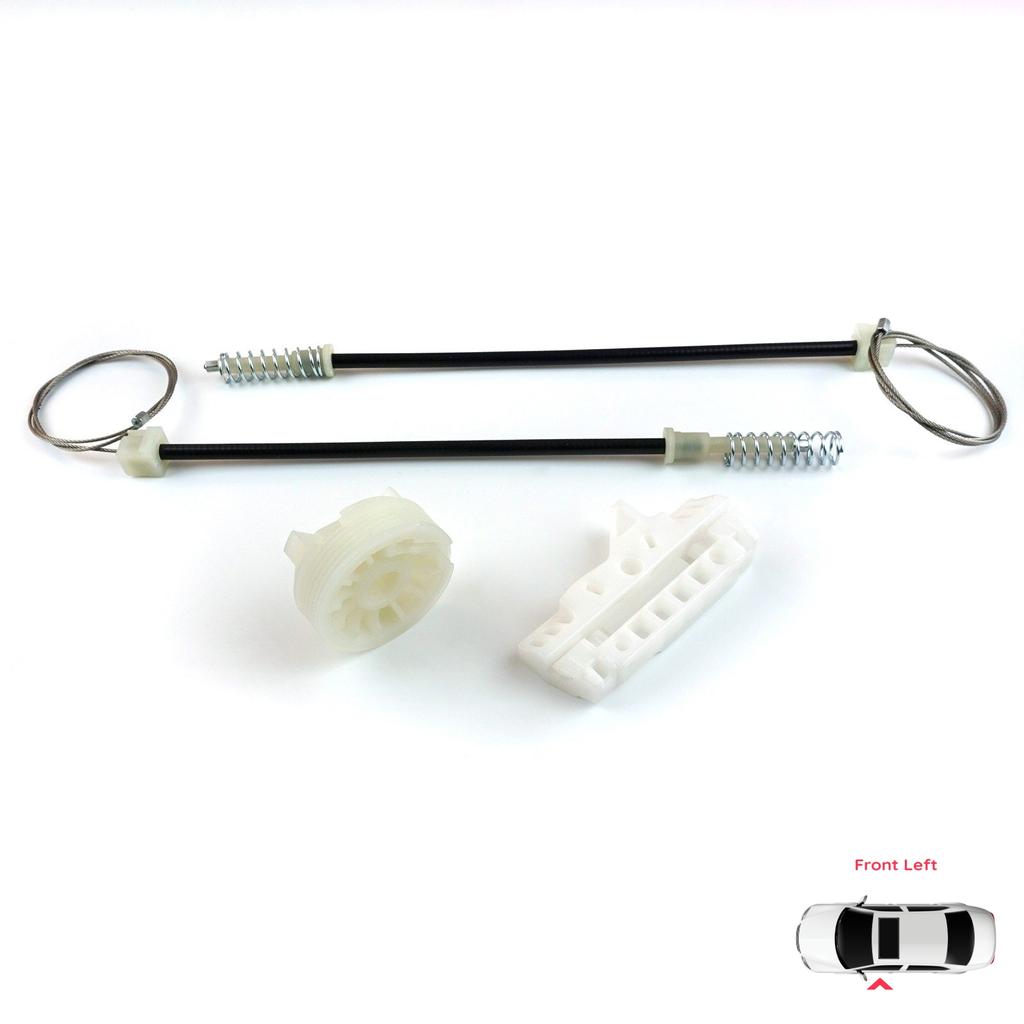 BWR5377 Power Window Regulator Repair Set Front Left for Opel Corsa D S07 2006-2014 5-Door 13188490