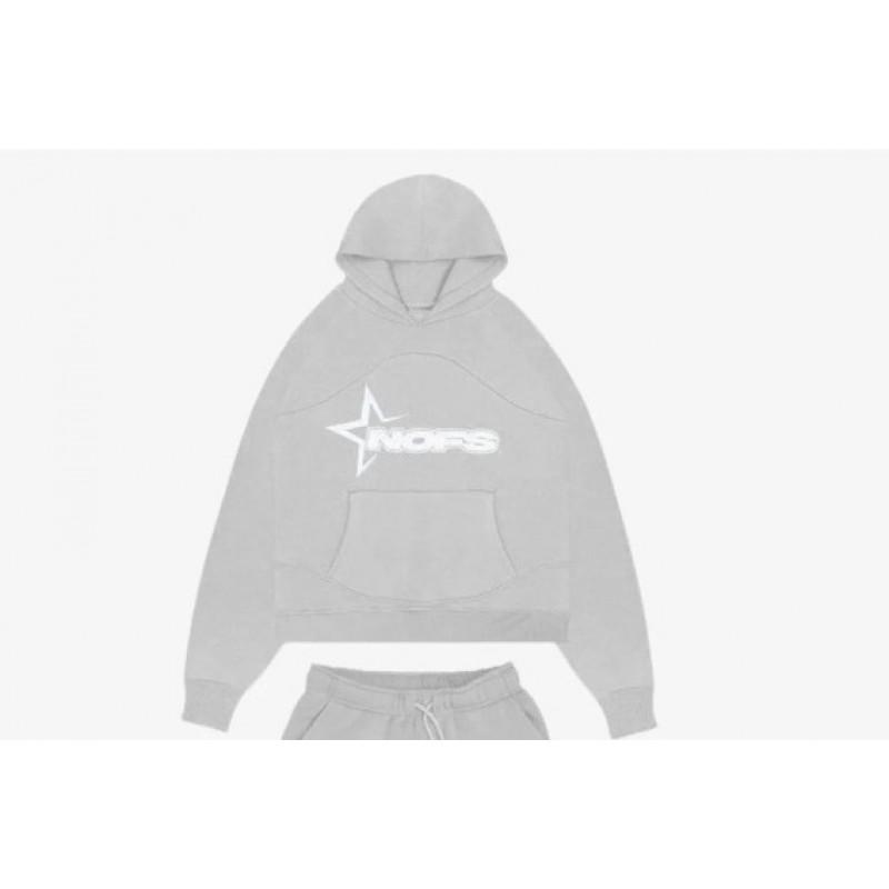 Комплект из худи и штанов в стиле Хип-Хоп Streetwear для мужчин и женщин - С вышивкой, буквенный принт, свободный крой, длинный рукав, унисекс, спортивный костюм