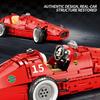 1809PCS Retro Formula 500 Racing Car Building Blocks 1:8 Car Model Bricks Desktop Ornament Kids Educational DIY Toy Holiday Gift