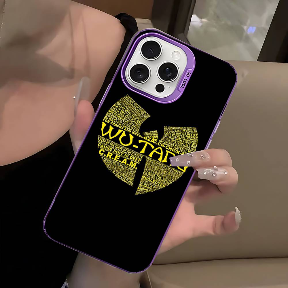 Чехлы для телефона Band W-wu Classic T-tang Для IPhone 17 16 15 14 13 12 11 Plus Pro Max Pro Цвет Матовое покрытие