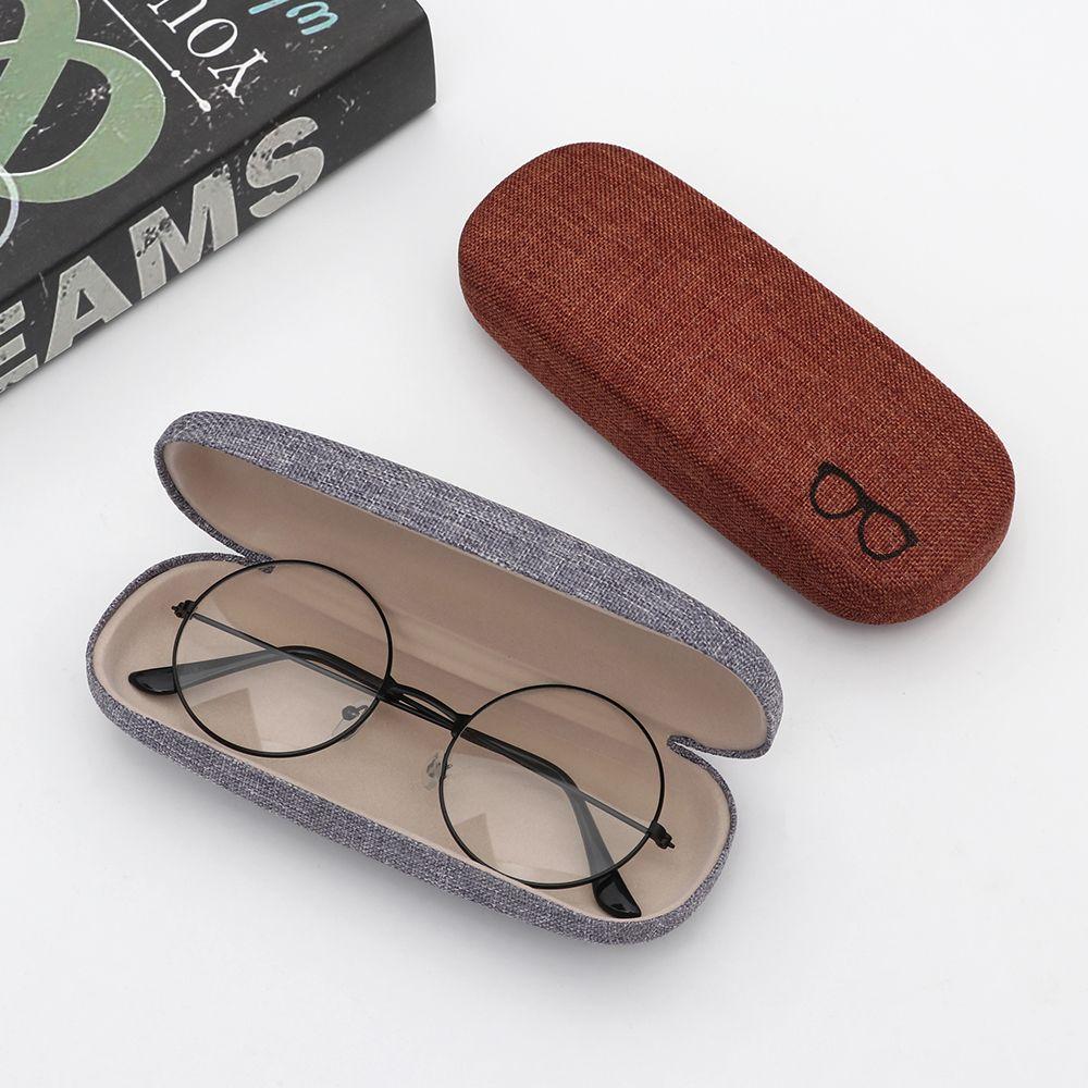 Fashion Hard Portable Spectacle Case Eyewear Protector Eyeglasses Case Sunglasses Box