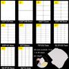 Printer Office School Supplies Stationery A4 White Stickers Tag Self Adhesive Sticky Package Label