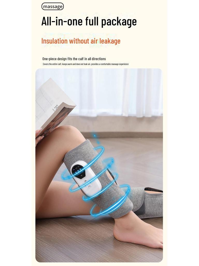 Многофункциональный электрический массажер для ног с давлением воздуха и подогревом