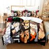 3D Print Anime My Hero Academia Bedding Set Duvet Cover Bed Set Quilt Cover Pillowcase Comforter King Queen Size Boys Adult
