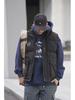 Men's American-Style Cotton Workwear Vest: Warm, Trendy Autumn/Winter Fashion Waistcoat