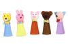 Castle Enterprise Traditional Finger Puppet Set of 10 (Commercial Use)