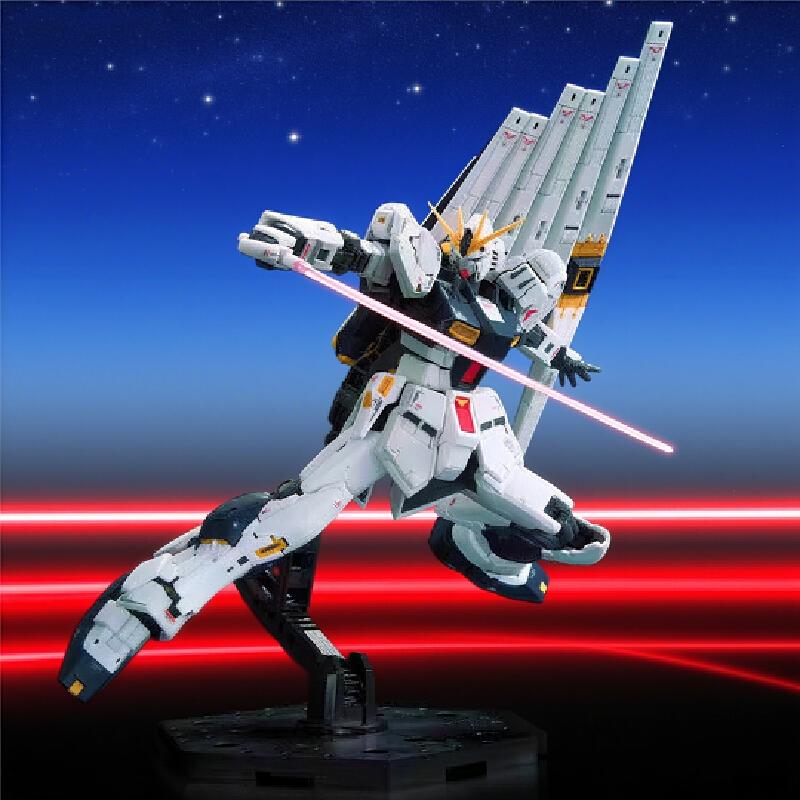 Rg 1/144 Rx-93 Nu Gudam Амуро Рей Сборная Модель Набор Фигурка Действия Пластиковая Модель Игрушки для Игр Мальчикам Сюрприз Подарок Коллекция Отаку