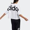 Adidas Neo Large Logo Printed Sports Round Neck Short Sleeve T-Shirt Women T-Shirts White GP5431