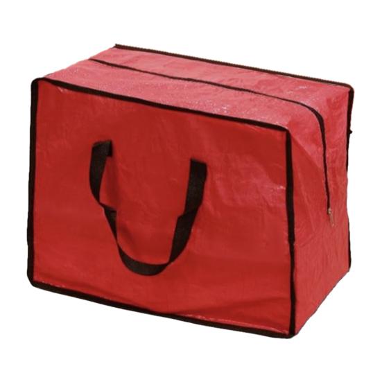 Сумка для хранения рождественской елки Большая вместимость Водонепроницаемая Пыленепроницаемая Усиленная Устойчивая к разрывам Тканая из ПЭ Органайзер для хранения елки