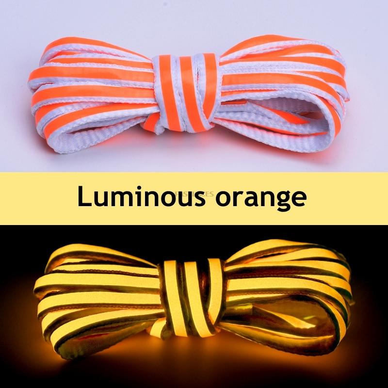 Luminous Shoelaces Fluorescent Shoe Laces Glow In The Dark Night Semicircle Shoelace Sneakers Laces Shoes Luminous Bracelet Gift