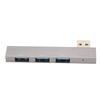 Мини-концентратор USB3.0 3 в 1 1xUSB3.0 2xUSB2.0 5 Гбит/с Портативный высокоскоростной многофункциональный USB-концентратор из алюминиевого сплава