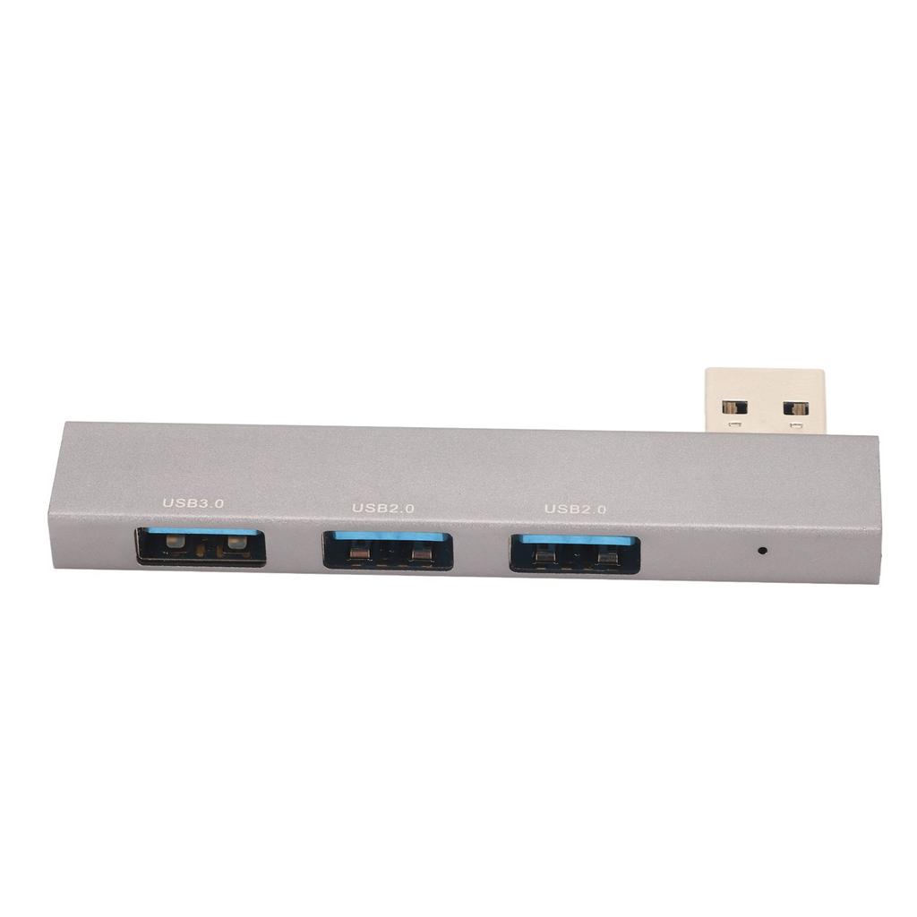 Мини-концентратор USB3.0 3 в 1 1xUSB3.0 2xUSB2.0 5 Гбит/с Портативный высокоскоростной многофункциональный USB-концентратор из алюминиевого сплава