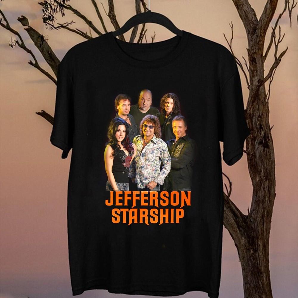 Горячая футболка с логотипом группы Jefferson Starship Рождественский подарок S-5XL Футболка C1345 Унисекс Футболка