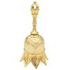 Bronze Metal Hand Bell Clear Sound Golden Dinner Bell For Restaurant Bar Jingle Church School