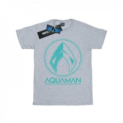 Футболка с логотипом Aquaman для мальчиков