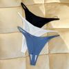 Женские бесшовные трусики из ледяного шелка, крошечные трусики-стринги, легкие трусики-бикини для фитнеса, танга, плавки, V-образные стринги, нижнее белье с Т-образной спинкой для женщин
