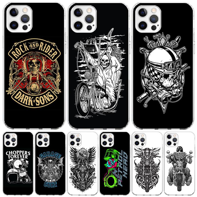 Motorcycle Gear Phone Case For Iphone 11 12 13 Mini 14 15 Plus 17 Air 16 Pro Max 16E 7 8 SE Art Customized Coque Capa 11 12 13 M