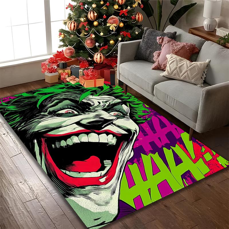 1pc JOKER Rug, Comfortable Printed Home Area Carpet, Cozy Office Chair Rug