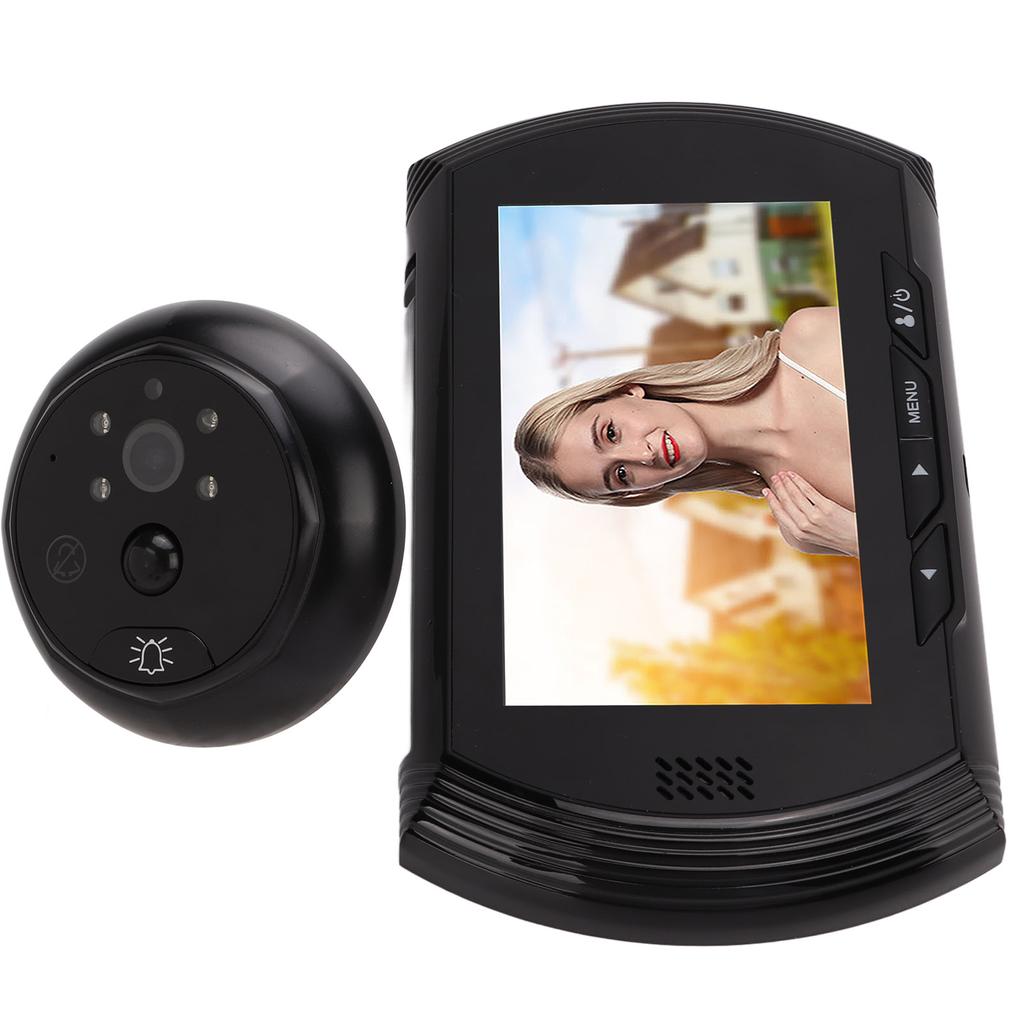2MP 1080P Digital Door Viewer Peephole Camera 4.5in LCD Display Motion Detection Night Vision for