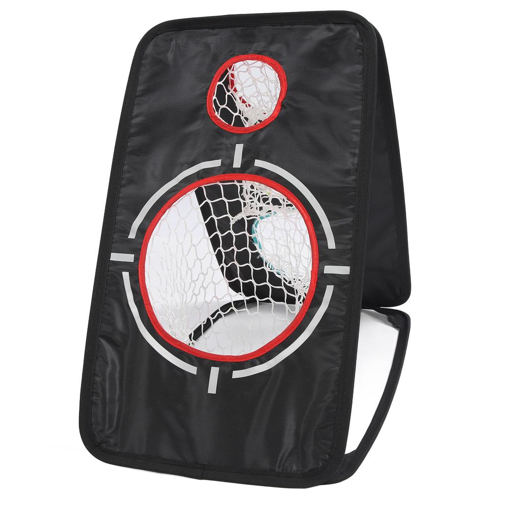 Сетка для чиппинга в гольфе Двусторонняя Легкая Складная Сетка-мишень для гольфа для Практики Точности и Свинга