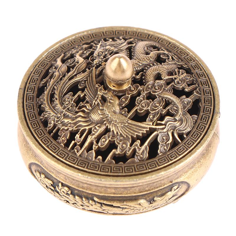 Buddhist Utensils Incense Burner Lotus Incense Censer Alloy Sandalwood House Furnishings Home Office Decoration