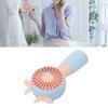 Mini Handheld Fan USB Portable Ergonomic Design Intensive Grid Design 300mAh Cute Handheld Small Fan