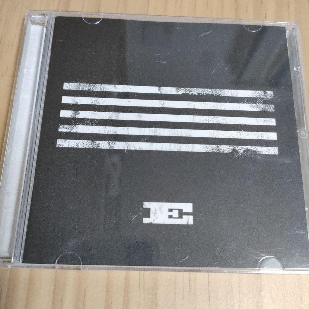 [Б/У] BIGBANG СЕРИЯ MADE E Корейский CD Черная коллекционная карточка Сынри