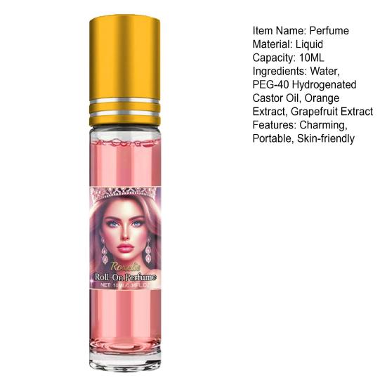 Духи с эфирным маслом с феромонами 10 мл Элегантный аромат для свиданий и вечеринок Французские натуральные масла стойкий аромат Витамин Е Увлажняющий подарок