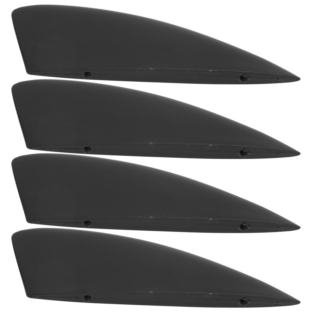4Pcs Surfboard Fin Set Plastic Surf SUP Fins for Long Board Paddle Board Surfboard Tail