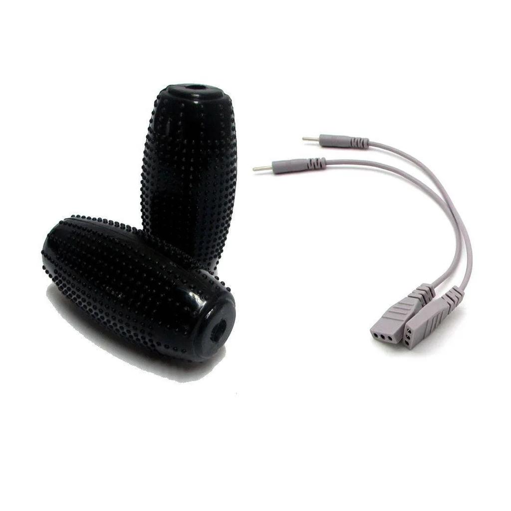 Silicone Micro-current Muscle Stimution Pad/2Pin or 3 Pin Cable,for Beauty/DDS Bioelectric Therapy/ Acid-base Massage Equipment