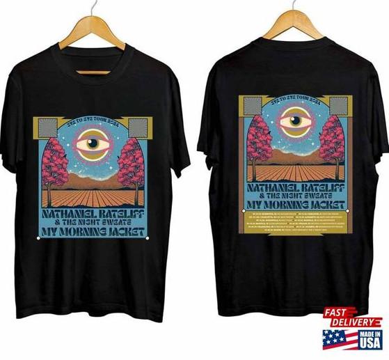 Футболка WASP Nation Album 2024 On Alive Tour, Концертная футболка группы WASP 2024