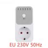 10-Hour Countdown Electric Bicycle Charging Socket Plug - EU/US/UK/FR/AU