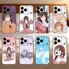 Y-Юзухара Мадока (1) Чехол для телефона iPhone 17,16,15,14,13,12,11 Plus,Pro,Max,Mini Силиконовый черный Мягкая крышка