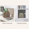 Striped Food Thermal Box Reusable Travel Toiletry Bag Casual Food Tote Bag  Outdoor