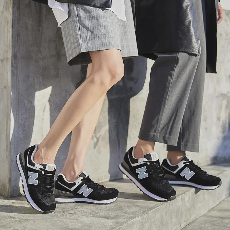 Спортивная обувь New Balance 574 на весну и осень — модные, дышащие кроссовки для бега для мужчин и женщин