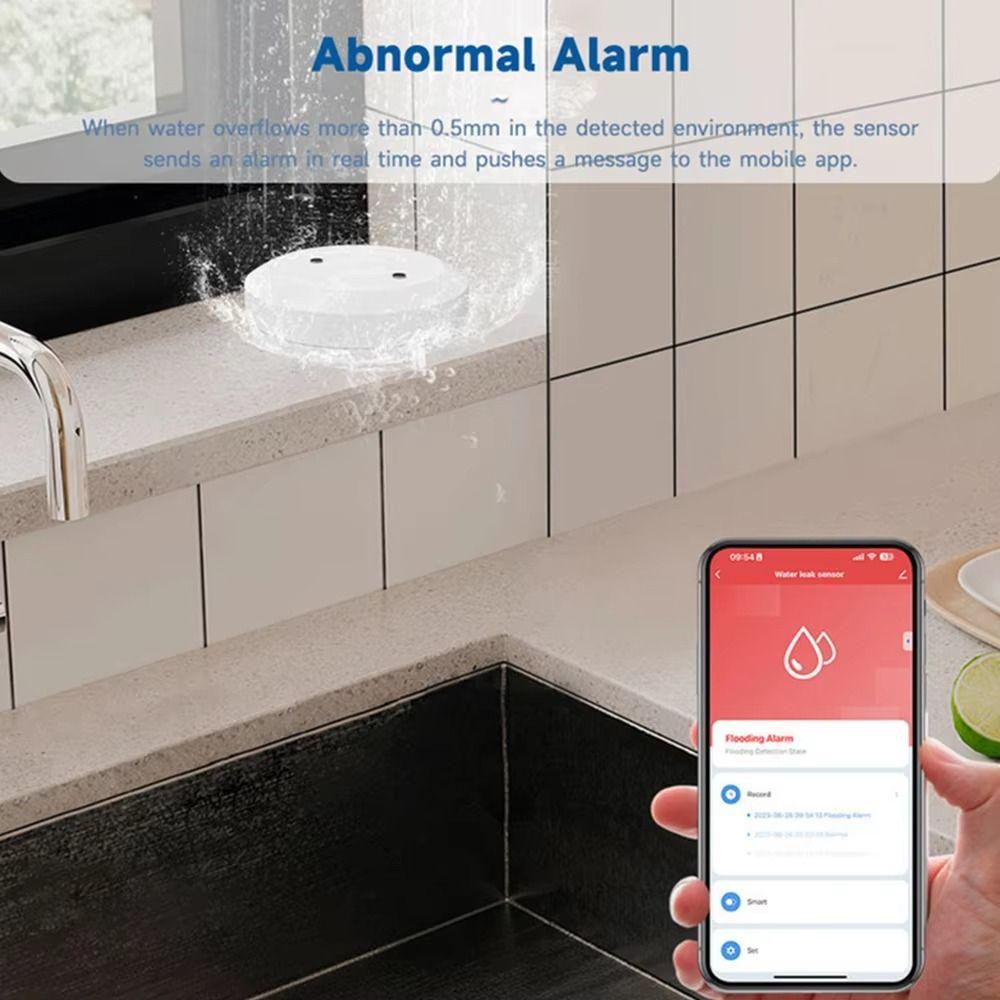 Smart Life Control ZigBee Датчик воды Сигнализация Умный датчик протечки воды Кухня