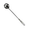 JingJingRS Long-Handle Stainless Steel Slotted Spoon