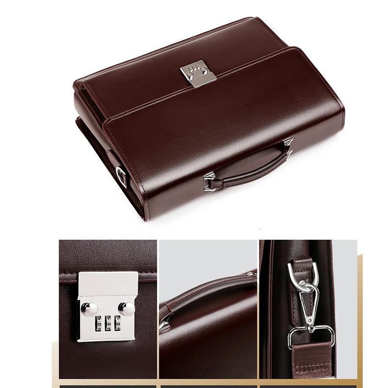 Портативная мужская компьютерная сумка с несколькими отделениями, запирающаяся на пароль, водонепроницаемая, вместительная, износостойкая, продвинутая, кроссбоди